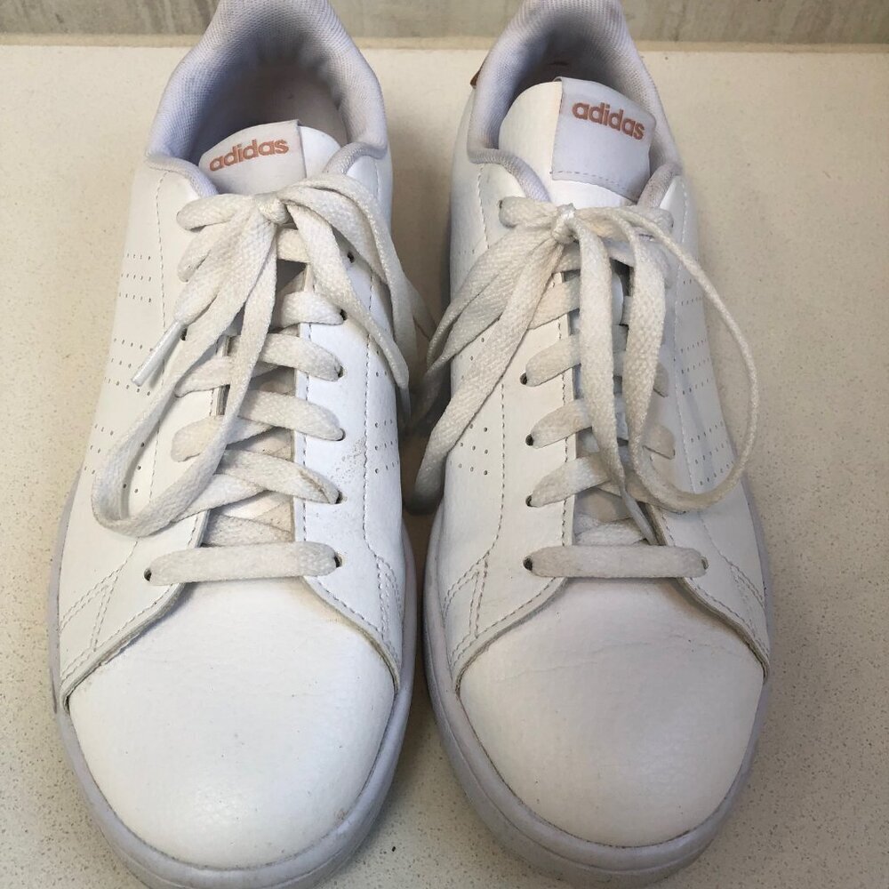 Adidas Women Advantage Cloud White - GW4845 Size 8 1/2